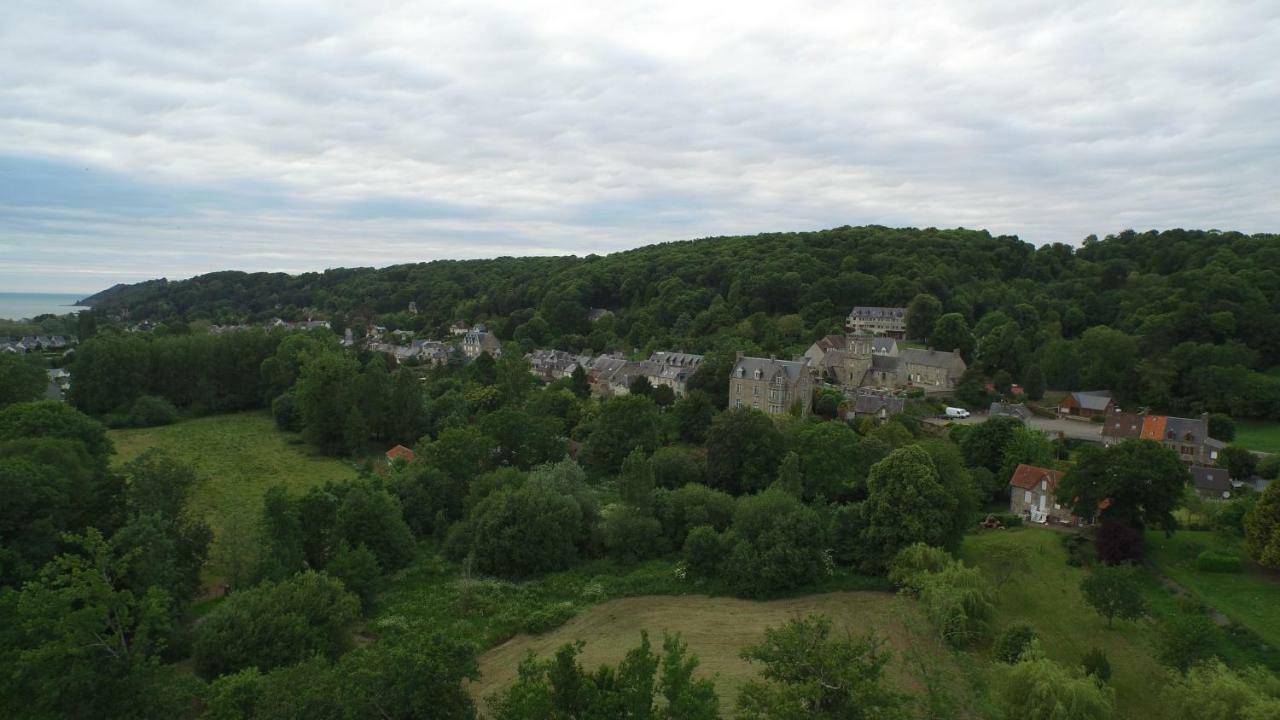 Domaine Le Gaudin - Saint Jean Le Thomas Villa Exterior foto